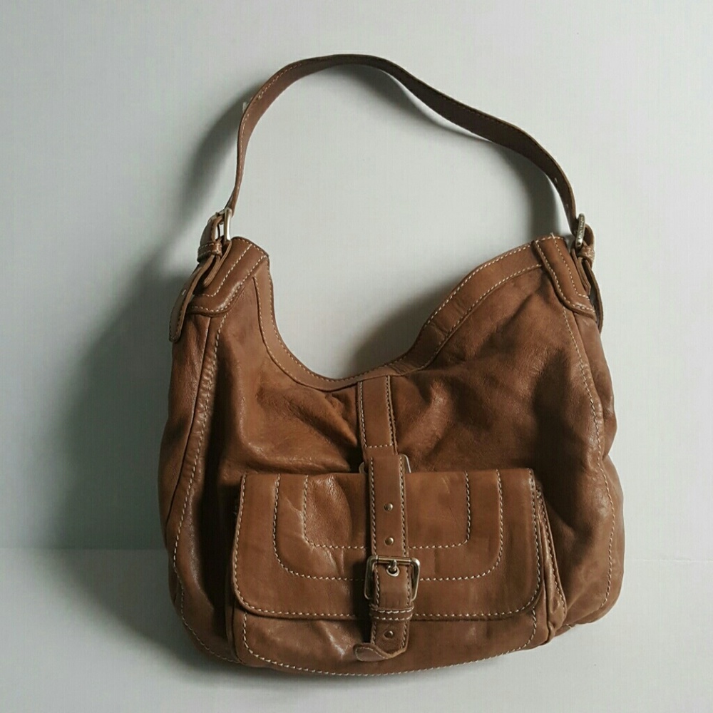 Michael Michael Kors brown leather bag purse